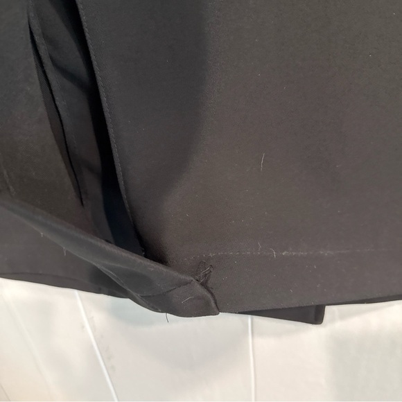 bagatelle Black Double Breasted Belted Trenchcoat - Picture 5 of 7